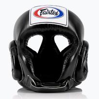 Bokso šalmas Fairtex Muay Thai Competition black