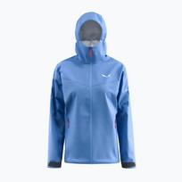 Moteriška striukė nuo lietaus Salewa Puez Aqua 4 PTX 2.5L morning blue