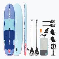 Rinkinys lenta SUP pripučiama AQUASTIC Tourer 12'0" 2-os mėlyna
