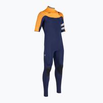 Hurley Advant vyriškas 2/2 mm pilnas kostiumas su vėliava, mėlynos spalvos, plaukimo putos