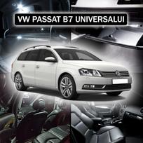 VW Passat B7 Universalo LED Salono Apšvietimas