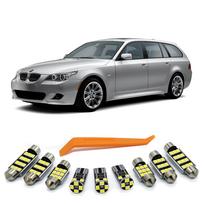 BMW 5 E61 LED salono apšvietimo komplektas