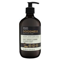 BAYLIS & HARDING Goodness Oud, Cedar & Amber Body Lotion 500ml