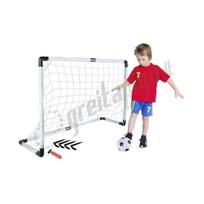 ŽAISLINIS FUTBOLO RINKINYS (VARTAI + KAMUOLYS + POMPA) - MAX