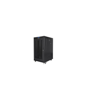 Lanberg | Rack cabinet 19" free-standing 22U/800x1000 (flat pack) with mesh door | FF01-8022-23BL | Black