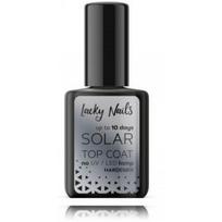 Lacky Nails Solar Top Coat viršutinis nagų lako sluoksnis - 10 ml.