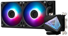 MSI MAG CORELIQUID I240 Computer Cooling System, Computer Case, All-in-One Liquid Cooler, 12 cm, Black, 1 piece