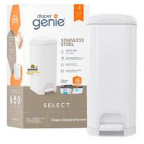 Vystyklų konteineris ANGELCARE Diaper Genie Select + 1 XL įdėklas, baltas