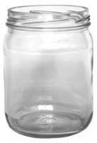 Stiklainis 0,5L Užsukamas D-82