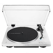 Audio-Technica FULLY AUTOMATIC WIRELESS BELT-DRIVE TURNTABLE AT-LP70XBTWS WHITE/SILVER AT-LP70XBTWS