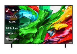 LG 75QNED85A3C + garso sistema