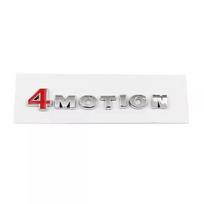 3D ABS 4MOTION raidės Logotipo Emblema Automobilio bagažinės ženklelis Lipdukai Passat B6 Polo Tiguan Touareg Golf MK4 JETTA