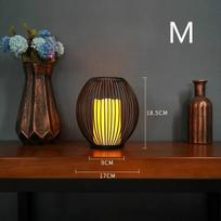 LED imitacinė žvakidė Skandinaviško minimalizmo geležinė dekoracija Naktinė lemputė Kavinė Restoranas Kūrybiniai namų amatai M