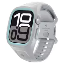 Spigen Liquid Air Pro apyrankė skirta Apple Watch 10 46mm – pilkos spalvos