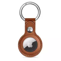 Tech-Protect NaturalFit dėklas skirtas Apple AirTag 1/2 – rudos spalvos