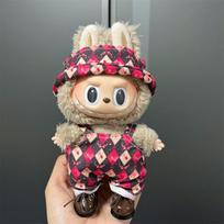 Mieli mini pliušinių lėlių drabužiai 17 cm Labubu, daug rūšių kombinezonų, drabužių, aksesuarų NO Doll