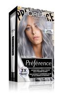 Loreal Preference Vivid Colors Plaukų dažai Nr. 10.112 Sidabrinė pilka (Soho) 1op.