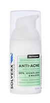 SOLVERX Dermopeel Dermopeeling Anti-Acne - Rūgščių kompleksas 20% (azelaino, laktobioninio) 30ml