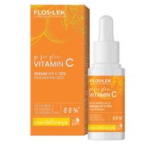FLOSLEK Go For Glow Vitamin C Serum Vit C 10% šviesinantis 30 ml