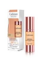 CASHMERE DD Drėkinamasis fondas - serumas su hialurono rūgštimi SPF 30 03 Šiltas bežinis