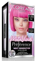 LOREAL PREFERENCE Metavivids plaukų dažai 7.222 ROŽINIS