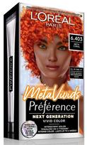 LOREAL PREFERENCE Metavivids plaukų dažai 6.403 KORALAS