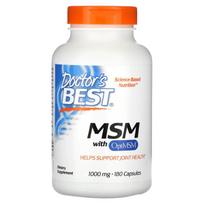 MSM with OptiMSM, 1000mg - 180 caps - Doctor's Best