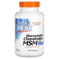Glucosamine Chondroitin MSM with OptiMSM - 240 caps - Doctor's Best