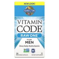 Vitamin Code Raw One for Men - 30 vcaps - Garden of Life