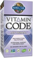 Vitamin Code Raw Prenatal - 180 vcaps - Garden of Life
