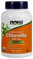 Chlorella, 500mg - 200 tabs - NOW Foods
