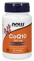 CoQ10, 100mg - 50 softgels - NOW Foods