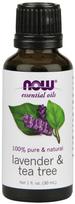 Essential Oil, Lavender & Tea Tree Oil - 30 ml - NOW Foods
