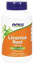 Licorice Root, 450mg - 100 vcaps - NOW Foods