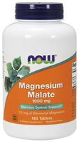 Magnesium Malate, 1000mg - 180 tabs - NOW Foods