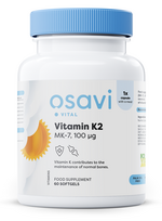 Vitamin K2 MK-7, 100mcg - 60 softgels - Osavi