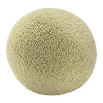 Žalios spalvos iš boucle vaikiška sofos pagalvėlė Ball – Wigiwama