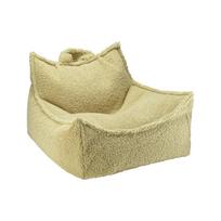 Žalios spalvos iš boucle vaikiškas sėdmaišis Chair – Wigiwama