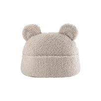 Šviesiai rudos spalvos iš boucle vaikiška sofos pagalvėlė Teddy Pouch – Wigiwama