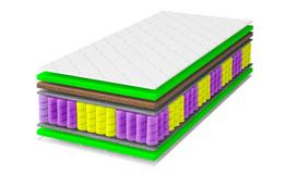 Čiužinys 120x200 kišeninis Prestige Kokos 26 cm, patogus su užvalkalu H4 H5