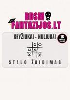 Erotinis žaidimas Kryžiukai-nuliukai: BDSM (16 užduočių rinkinys)