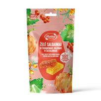 Rūtos želė saldainiai su šermukšniais, moliūgais ir šaltalankiais, 120 g