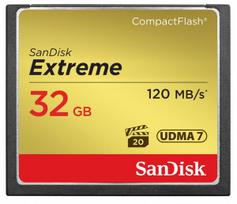 SanDisk Extreme CF 32GB 120MB/s UDMA7 SDCFXSB-032G-G46