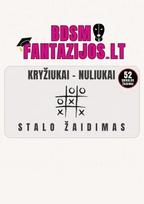 Erotinis žaidimas Kryžiukai-nuliukai: BDSM (52 užduočių rinkinys)