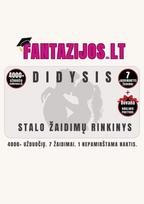 Didysis Fantazijų Stalo Žaidimų Rinkinys