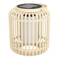 EGLO MARLIANO Solar Table Lamp – Stylish Brown/White Outdoor & Indoor Light