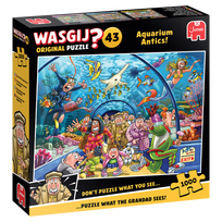 Wasgij - Original 43: Aquarium Antics (1000 pieces)