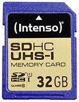 Intenso SDHC Card 32GB Class 10 UHS-I 3421480