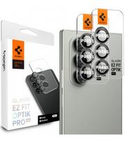 Juoda kameros apsauga Samsung Galaxy Fold 7 telefonui "Spigen Optik Pro HD GLAS.TR ”EZ FIT” 2-Pack"