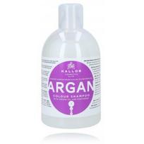 Kallos Argan Colour Shampoo šampūnas dažytiems plaukams su argano aliejumi - 1000 ml.